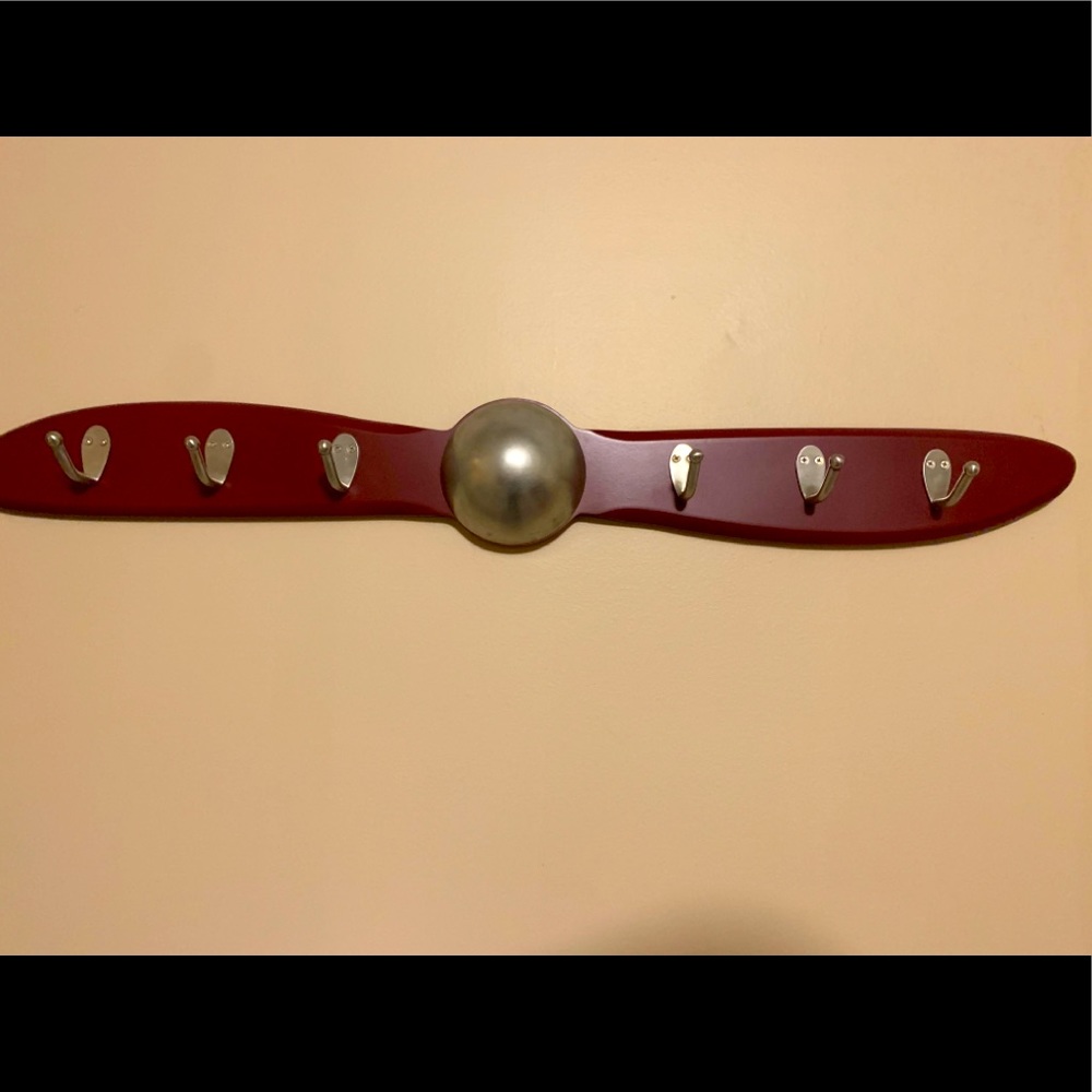 Pottery Barn Kids Airplane Propellor Coat/Hat Rack